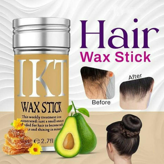 Hair Wax Stick for Frizz Control & Long Hold – Smooth Flyaways Styling Wax for All Hair Types