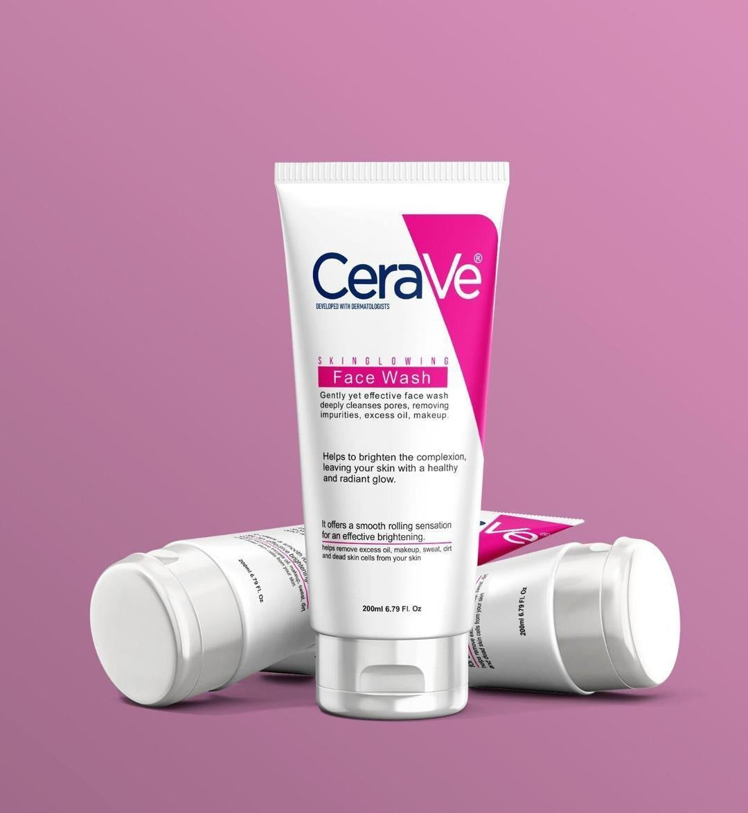 CeraVe Whitening & Brightening Face Wash 200ml for All Skin Types | Deep Cleansing Facial Cleanser