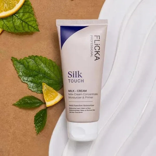 Flicka Silk Touch 3-in-1 Moisturizer & Primer White 30ml – Hydrating Makeup Base for All Skin Types