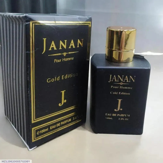 Janan & Wasim Akram Galbanum Black Unisex Perfume Set 100ml – Long Lasting Fragrance Gift Set for Men & Women