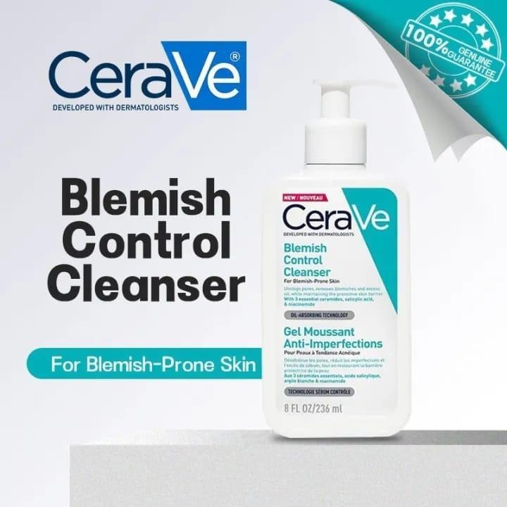 Premium Facial Cleanser 236ml – Oily Skin & Acne Control Face Wash